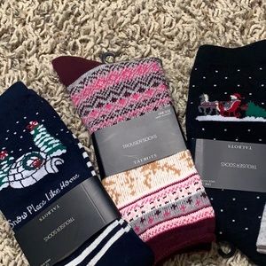 RESERVED Set of Christmas Trouser Socks Talbots